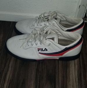 Mens Fila Shoe Low Top